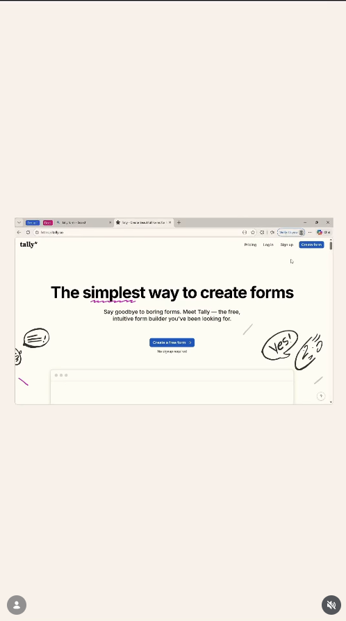 Tally — the simplest way to create forms
