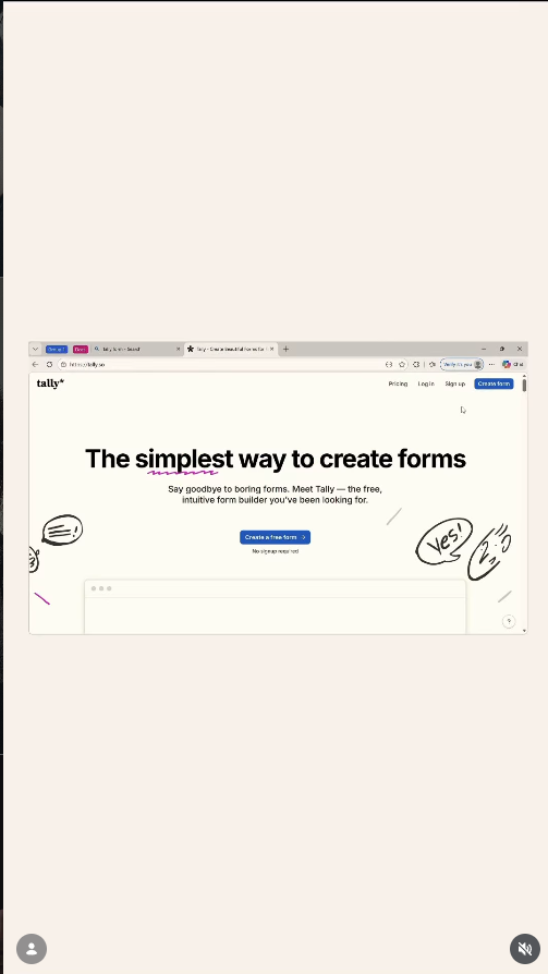 Tally — the simplest way to create forms